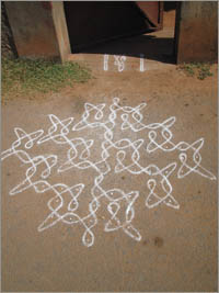 Gurdjieff Work and Movements, Russia 2009, rangoli kolam art-class