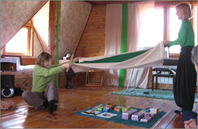 Gurdjieff Work and Movements, Russia 2009, mandalas art-class