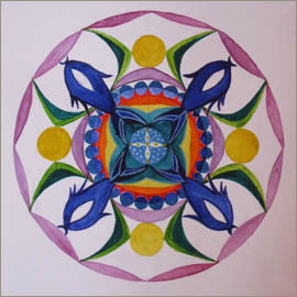 Gurdjieff Work and Movements event, Russia 2009, mandalas