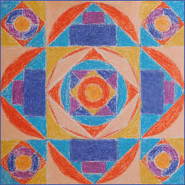 Gurdjieff Work and Movements event, Russia 2009, mandalas