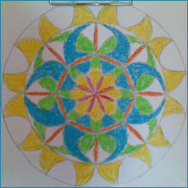 Gurdjieff Work and Movements event, Russia 2009, mandalas
